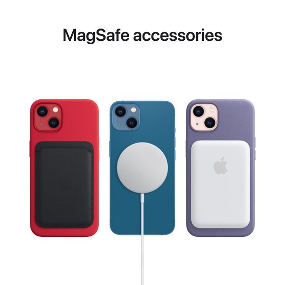 iPhone 13 mini Silicone Case with MagSafe - MidnightActual Color:Chalk Pink - Picture 3 of 4